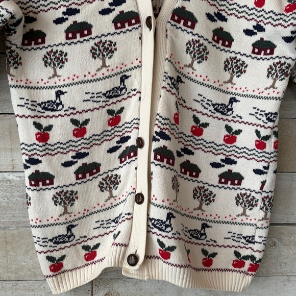 Northern Reflections Cottagecore cotton cardigan Sweater - Picture 4 of 11